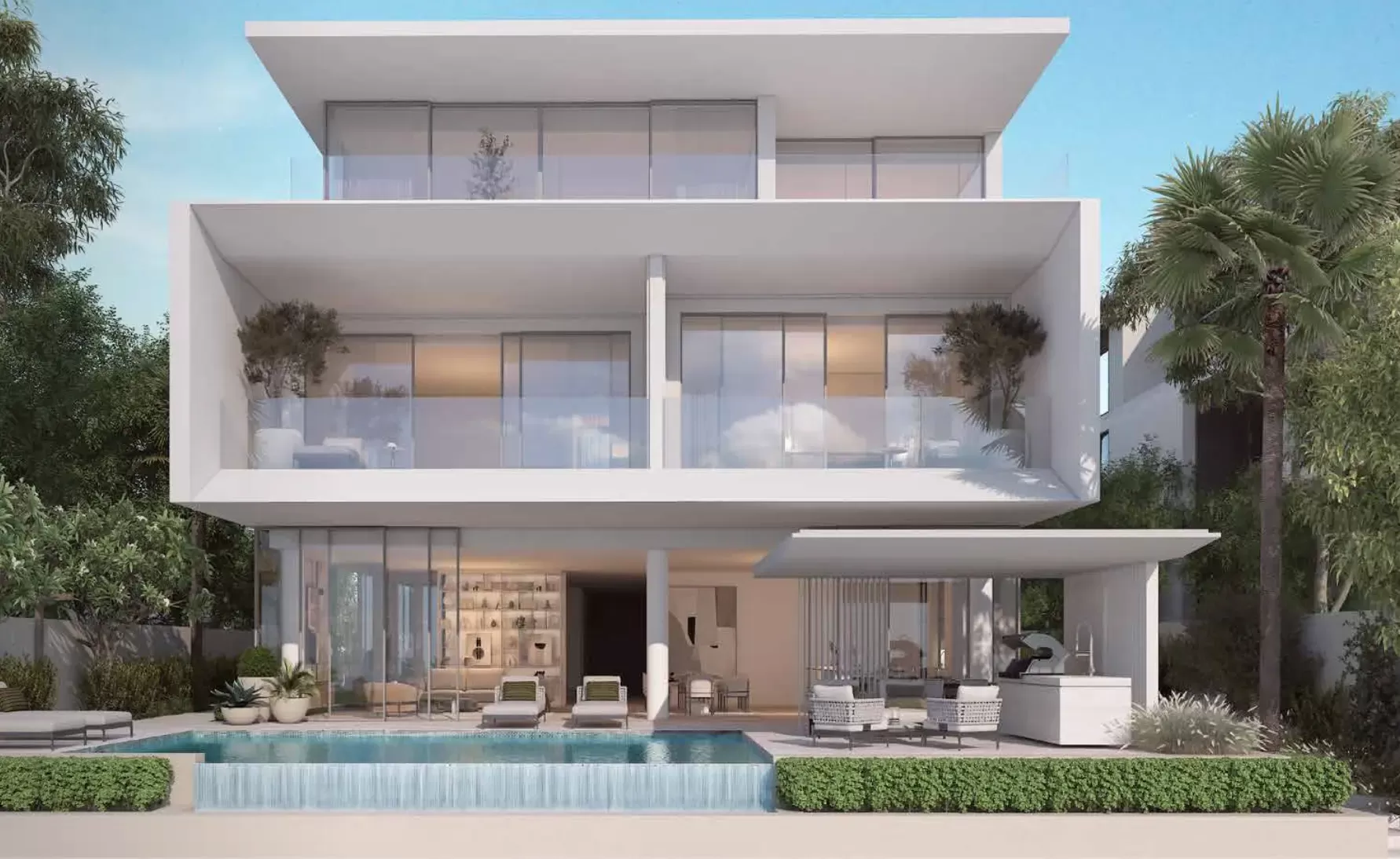 Виллы Azure Blue Collection Villas at Palm Jebel Ali фото 5