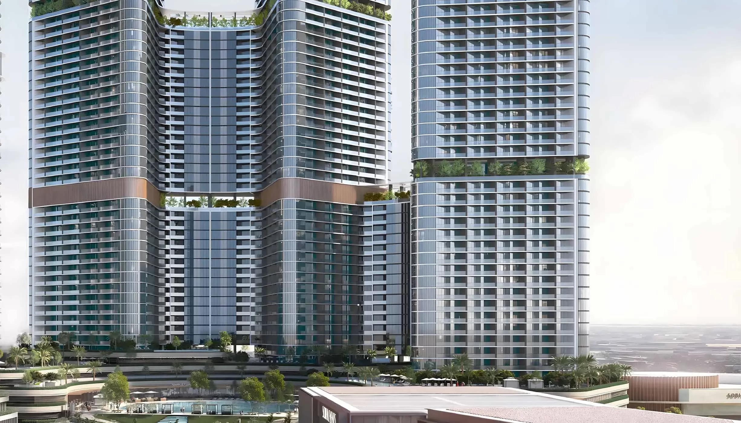 Квартиры Skyvue Spectra at Sobha Hartland 2 фото 5
