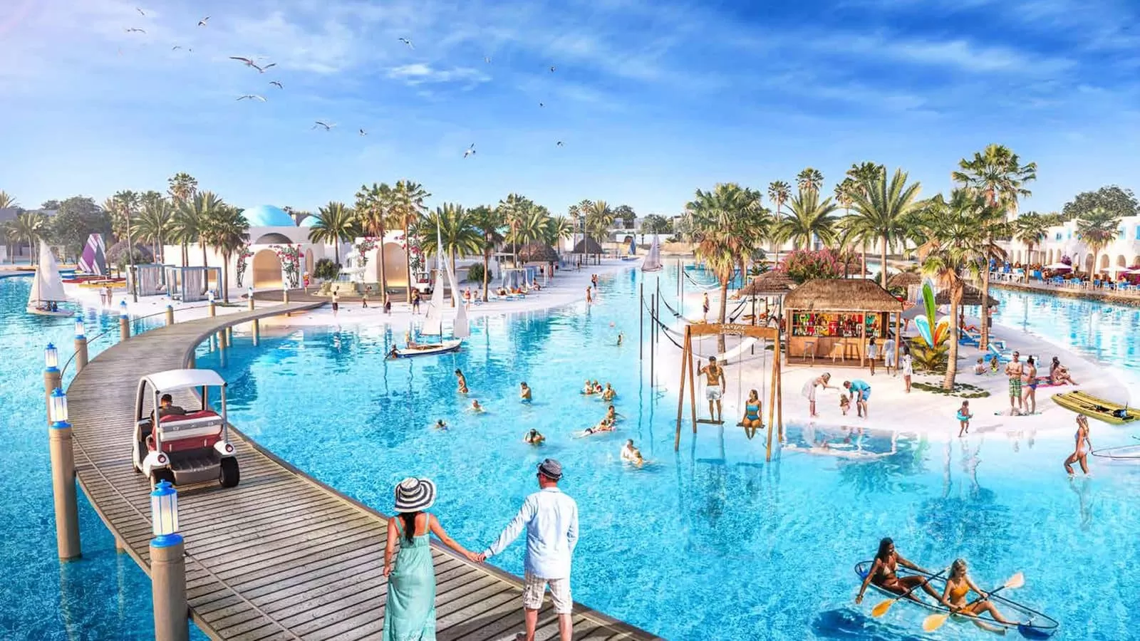 Таунхаусы Santorini Damac Lagoons фото 5