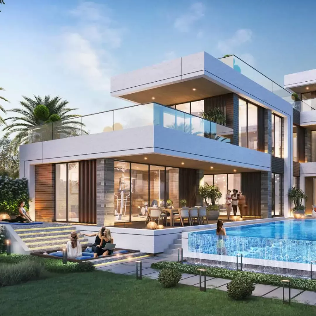 Таунхаусы Morocco Damac Lagoons фото 5