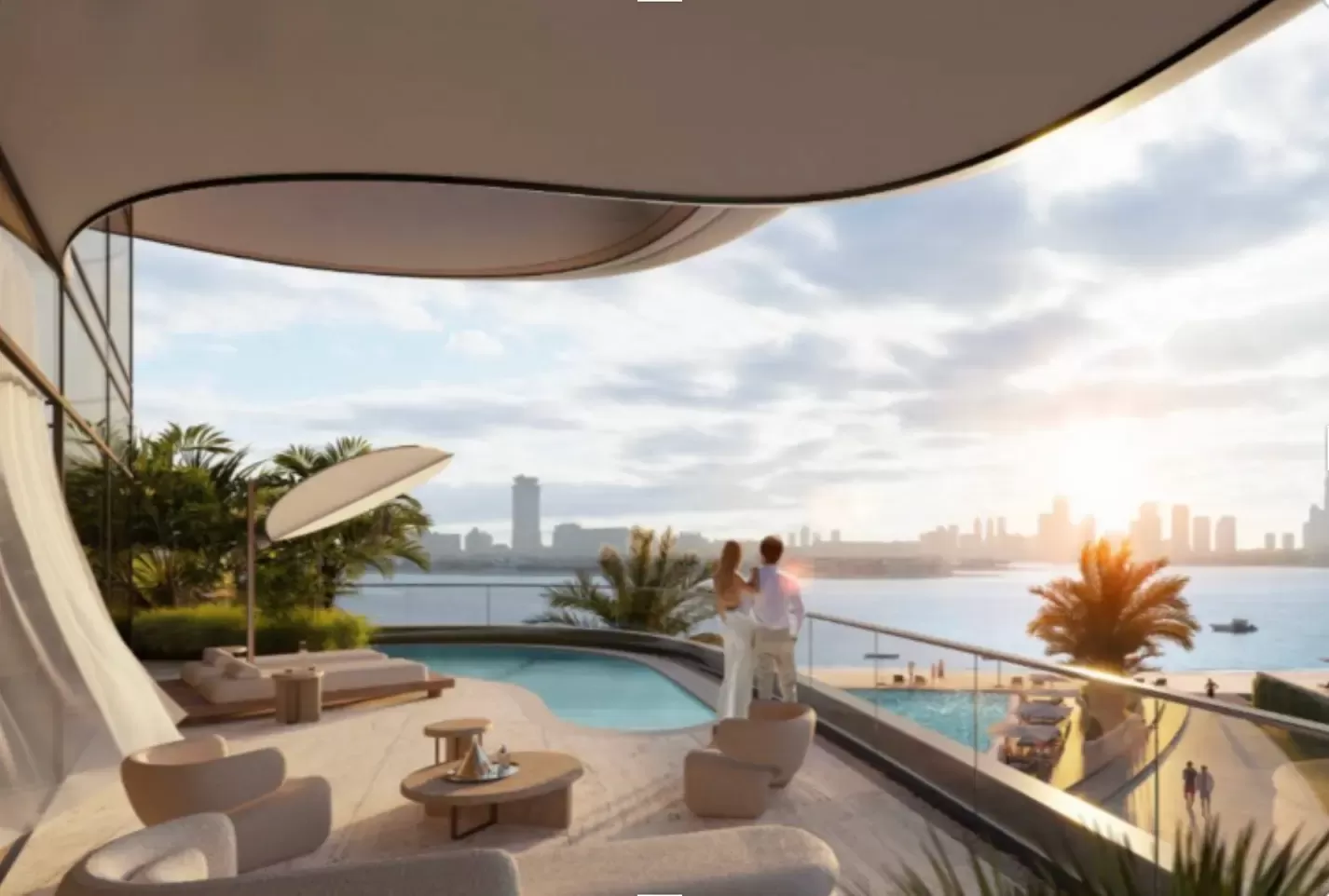 пентхаусы SLS Residences the Palm Dubai фото 5