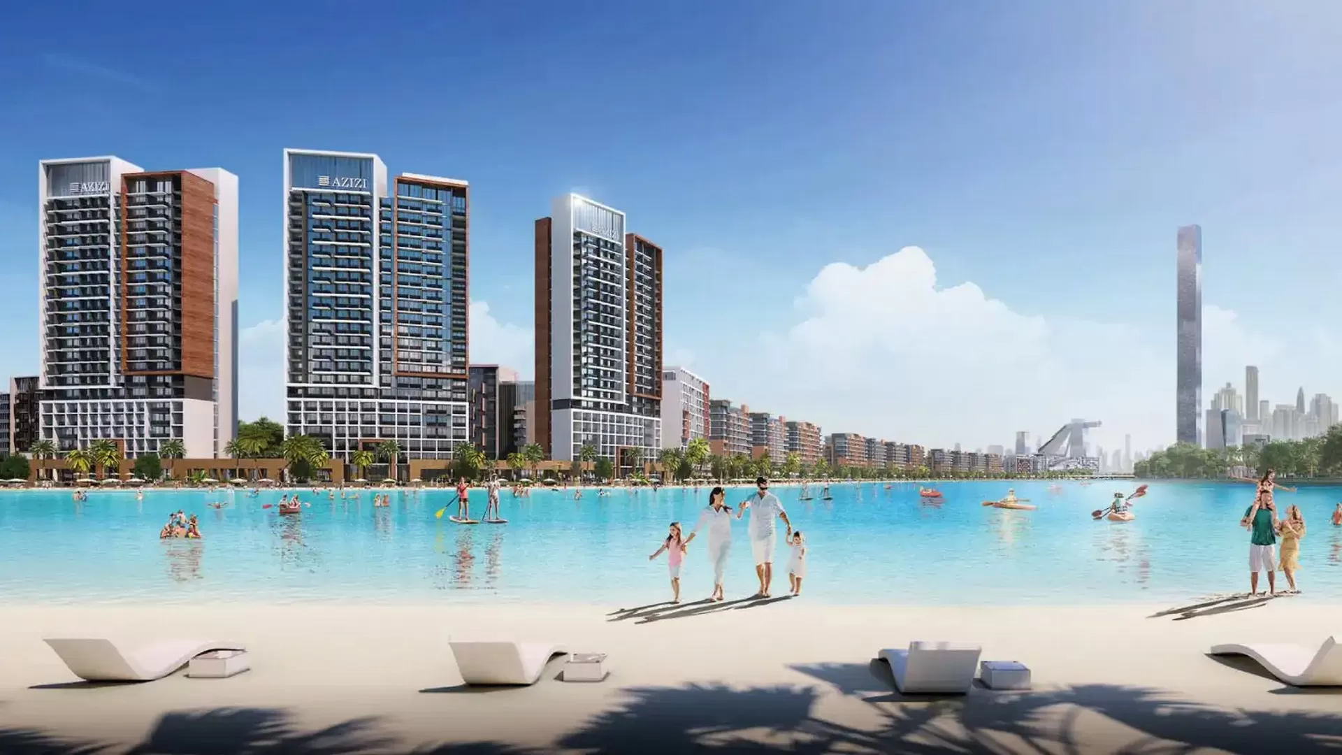 Квартиры Azizi Riviera Beachfront фото 5