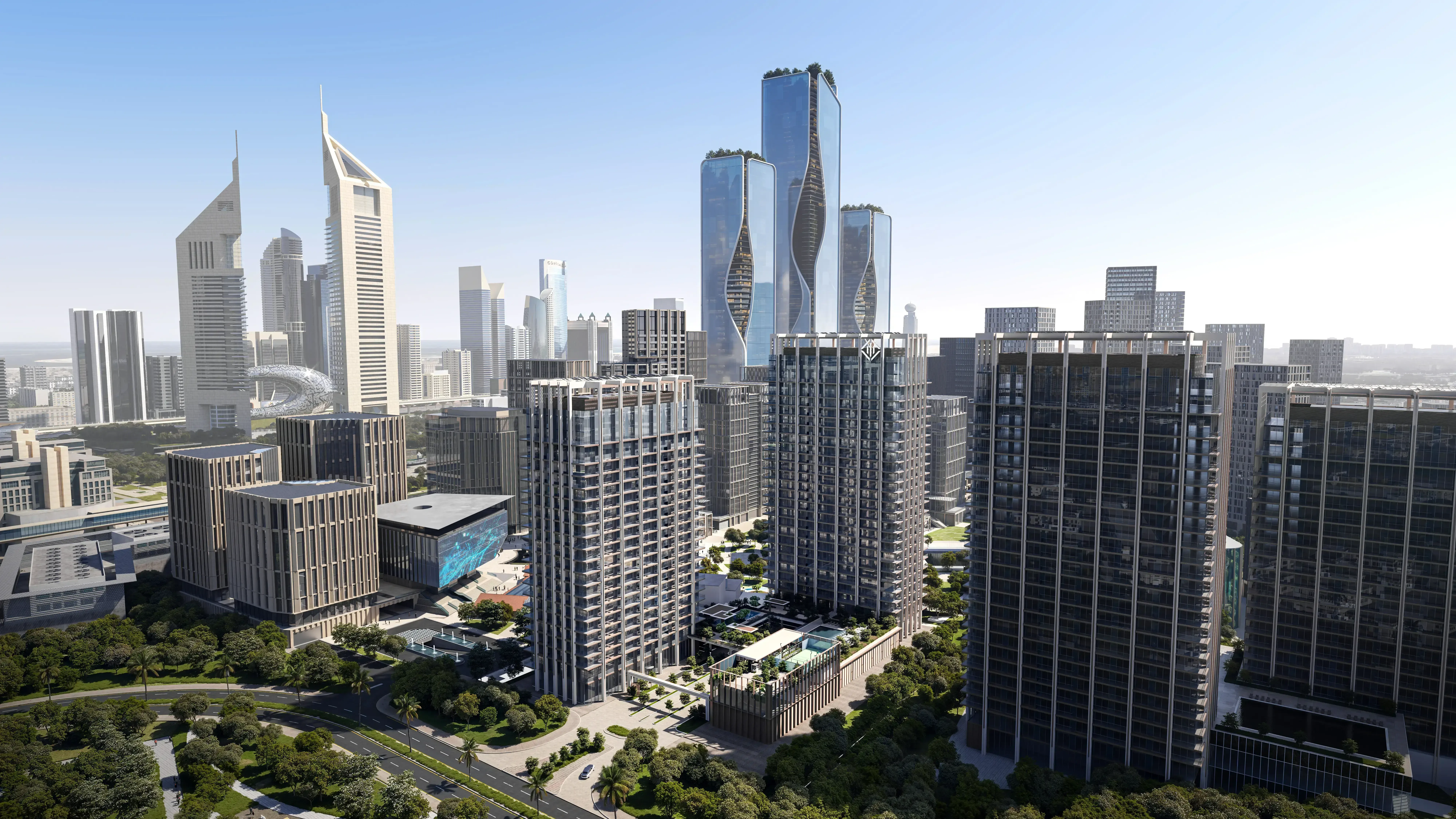 Квартиры The Residences DIFC Zabeel District фото 5