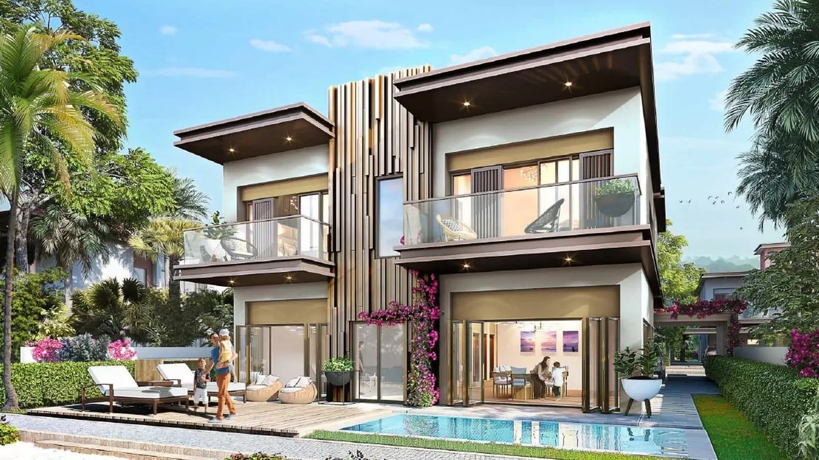 Таунхаусы Damac Costa Brava Lagoons фото 5