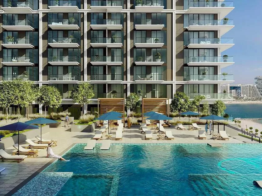 Квартиры Beach Mansion Emaar Beachfront фото 5