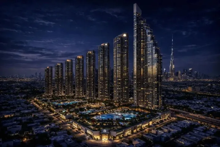 Квартиры Mercedes-Benz Places — Binghatti City фото 1