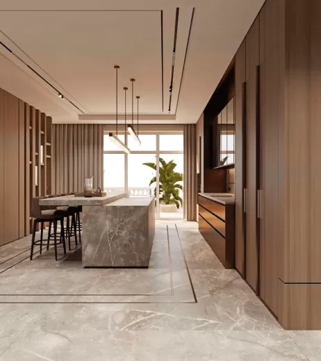 Пентхаус Raffles Residences & Penthouses The Palm Dubai фото 2