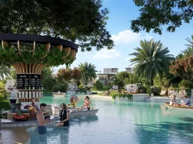 Таунхаусы Portofino Damac Lagoons фото 1