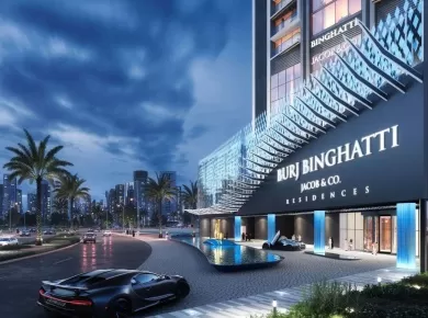 Пентхаусы Burj Binghatti Jacob & Co Residence фото 5