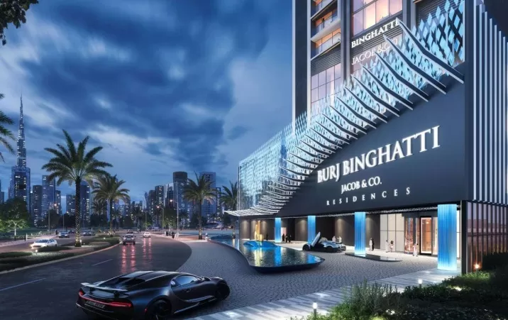 Пентхаусы Burj Binghatti Jacob & Co Residence фото 5