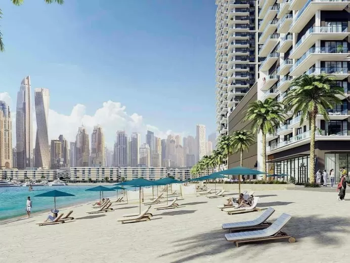 Квартиры Beach Mansion Emaar Beachfront фото 6