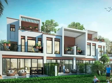 Таунхаусы Damac Costa Brava Lagoons фото 2
