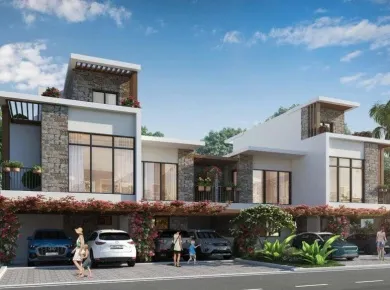Таунхаусы IBIZA at DAMAC Lagoons фото 1