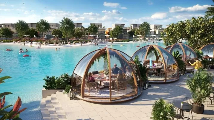 Таунхаусы Portofino Damac Lagoons фото 2