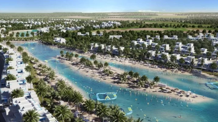 Таунхаусы Santorini Damac Lagoons фото 6