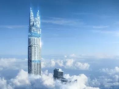 Пентхаусы Burj Binghatti Jacob & Co Residence фото 1