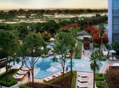 Апартаменты в отеле Radisson Damac Hills фото 3