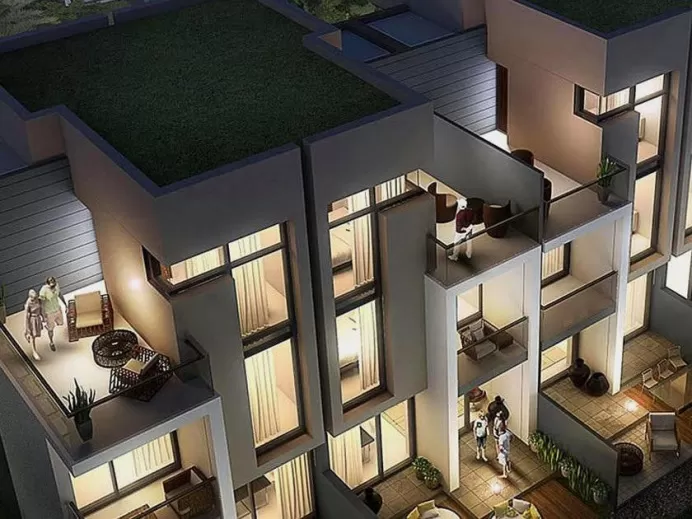 Таунхаусы Amargo Damac Hills 2 фото 2