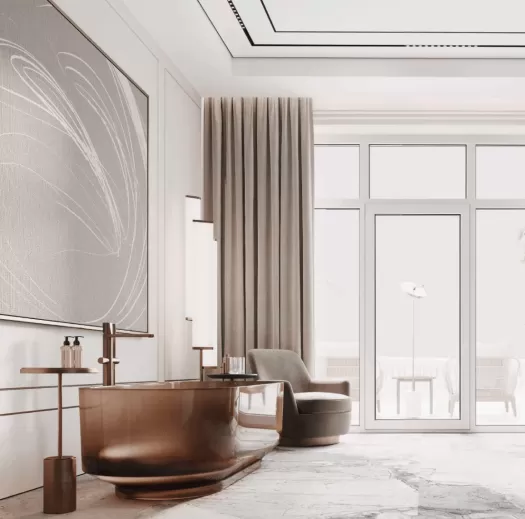Пентхаус Raffles Residences & Penthouses The Palm Dubai фото 4