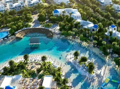 Таунхаусы Santorini Damac Lagoons фото 2