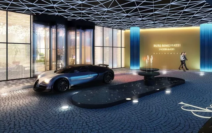 Пентхаусы Burj Binghatti Jacob & Co Residence фото 8