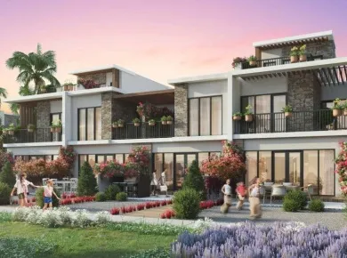 Таунхаусы IBIZA at DAMAC Lagoons фото 2
