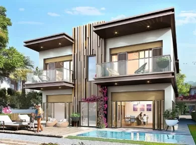 Таунхаусы Damac Costa Brava Lagoons фото 1