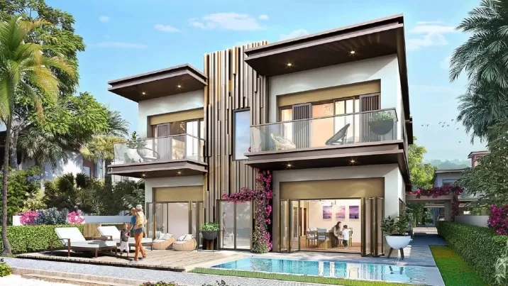 Таунхаусы Damac Costa Brava Lagoons фото 1