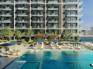 Квартиры Beach Mansion Emaar Beachfront фото 1