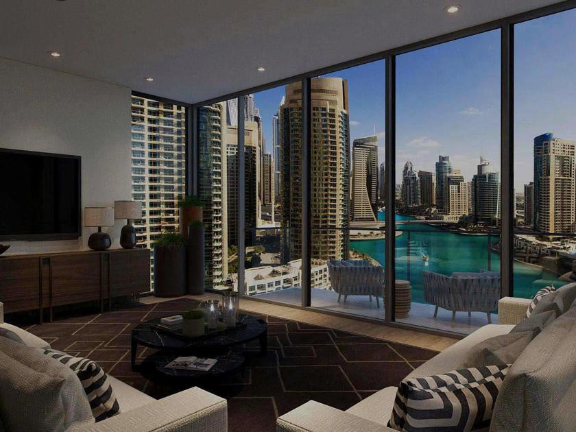Liv Marina Residences Дубай. Пентхаус в Дубай-Марине. Квартира марино
