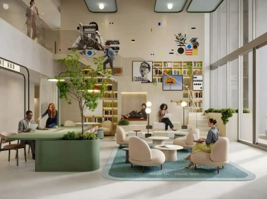 Офисы HQ by Rove at Business Bay фото 4