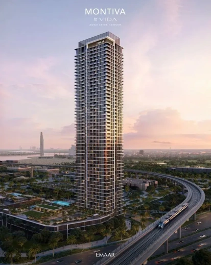 Квартиры Montiva by Vida at Dubai Creek Harbour фото 1