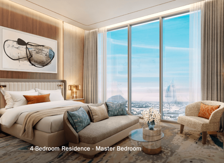 Квартиры Fairmont Residences Dubai Skyline фото 15