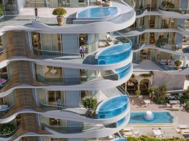 Квартиры La Perla at Al Marjan Island фото 3