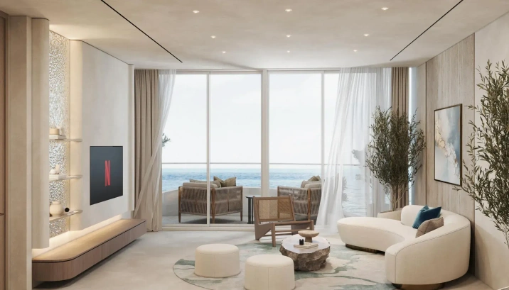 Квартиры La Perla at Al Marjan Island фото 7