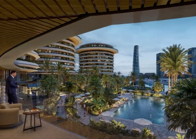 Квартиры The Dubai Beach EDITION Hotel and Residences at Dubai Harbour фото 1